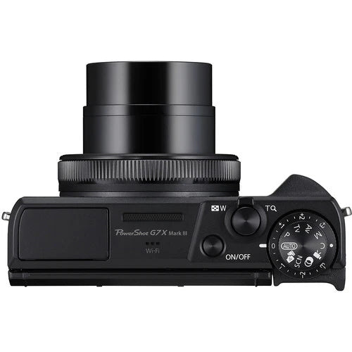 Canon PowerShot G7 X Mark III – 4K Vlogging Camera | 20.1MP, Wi-Fi, Bluetooth | Black | Compact Digital Camera for YouTube