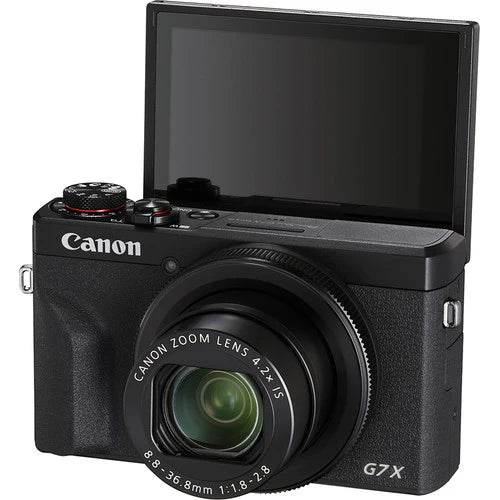 Canon PowerShot G7 X Mark III – 4K Vlogging Camera | 20.1MP, Wi-Fi, Bluetooth | Black | Compact Digital Camera for YouTube